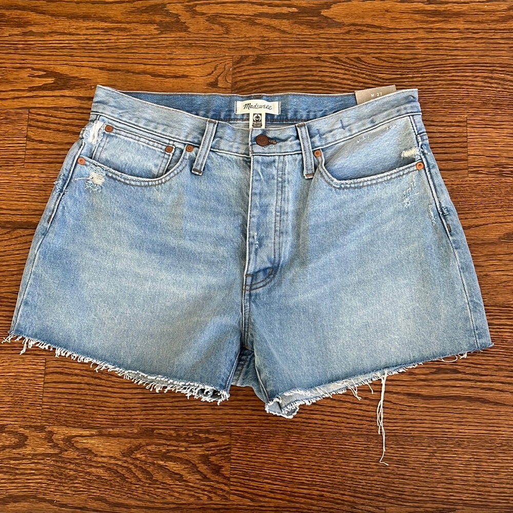 Madewell relaxed denim shorts